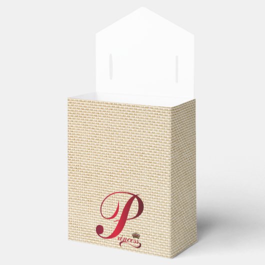 Prinzessin Geschenkschachtel (Geöffnet)