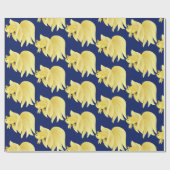 Prinzessin Goldfisch Geschenk Geschenkpapier (Flach)