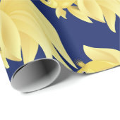 Prinzessin Goldfisch Geschenk Geschenkpapier (Rolleneckpunkt)