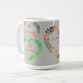 Prinzessin Herz Tasse 15oz. (Vorderseite Links)