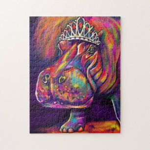 Prinzessin Hippo, 11x14 - 252 Piece Art Puzzle