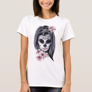Prinzessin Horror mit Blume Hoodie T-Shirt