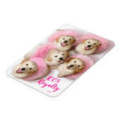 Prinzessin Hunde in Tiaras Magnet (Linke Seite)