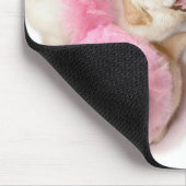 Prinzessin Hunde in Tiaras Mousepad (Ecke)