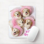 Prinzessin Hunde in Tiaras Mousepad (Mit Mouse)