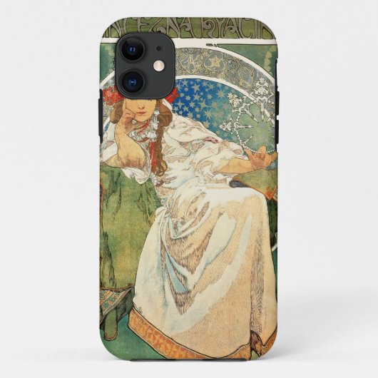 Prinzessin Hyacinth Alphonse-Mucha iPhone 5 Fall Case-Mate iPhone Hülle (Rückseite)