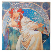 Prinzessin Hyacinth, Mucha Fliese (Vorderseite)