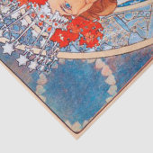 Prinzessin Hyacinth, Mucha Seidenpapier (Ausschnitt)