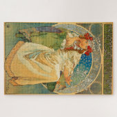 Prinzessin Hyacinth von Alphonse Mucha Puzzle (Horizontal)