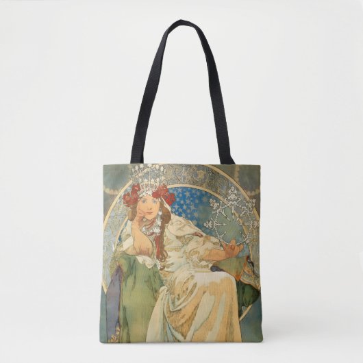 Prinzessin Hyacinth von Alphonse Mucha Tasche (Vorderseite)