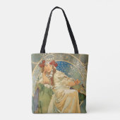 Prinzessin Hyacinth von Alphonse Mucha Tasche (Rückseite)
