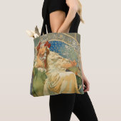 Prinzessin Hyacinth von Alphonse Mucha Tasche (Von Nahem)