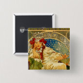 Prinzessin Hyazinthe  Button (Vorne & Hinten)