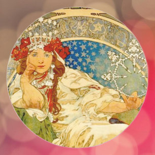 Prinzessin Hyazinthe Runder Aufkleber