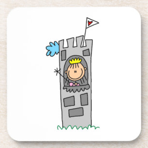 Prinzessin im Burgturm Getränkeuntersetzer