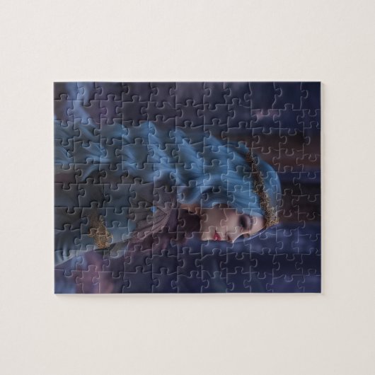 Prinzessin im Wald Puzzle (Horizontal)