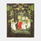 Prinzessin im Wald Sibylle von Olfers Fleecedecke (Vorderseite)