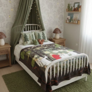 Prinzessin im Wald Sibylle von Olfers Fleecedecke