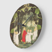 Prinzessin im Wald Sibylle von Olfers Große Wanduhr (Winkel)