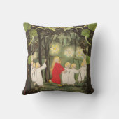 Prinzessin im Wald Sibylle von Olfers Kissen (Rückseite)