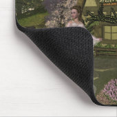Prinzessin in der Hütte Mousepad (Ecke)