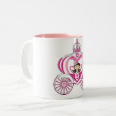 Prinzessin in der königlichen Wagen-Tasse Zweifarbige Tasse (Vorderseite Links)