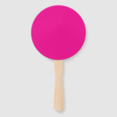 Prinzessin in Rosa Fächer (Rückseite)