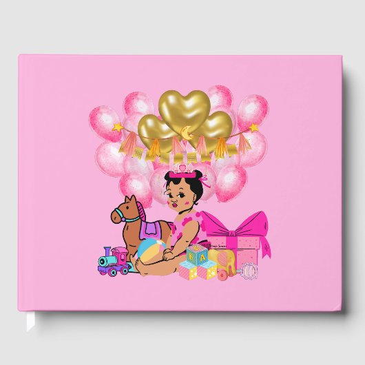 Prinzessin in Rosa Gästebuch (Vorderseite)