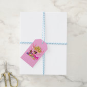 Prinzessin in Rosa Geschenkanhänger (Mit Garn)