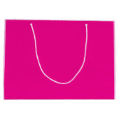 Prinzessin in Rosa Große Geschenktüte (Rückseite)