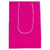 Prinzessin in Rosa Mittlere Geschenktüte (Rückseite)
