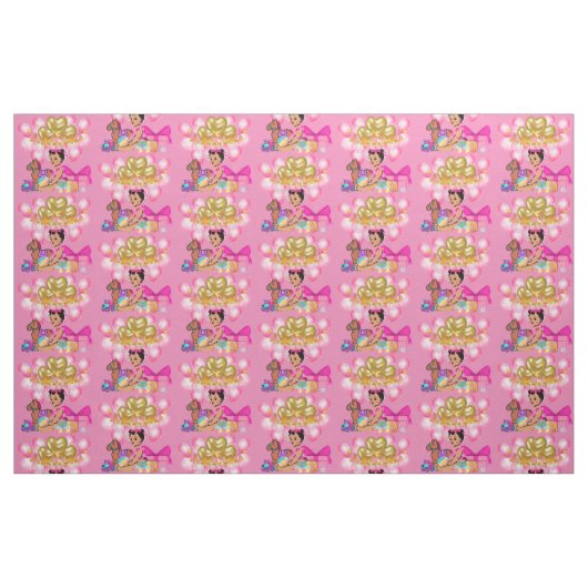 Prinzessin in Rosa Stoff (Fat Quarter (45,7 x 55,9 cm))
