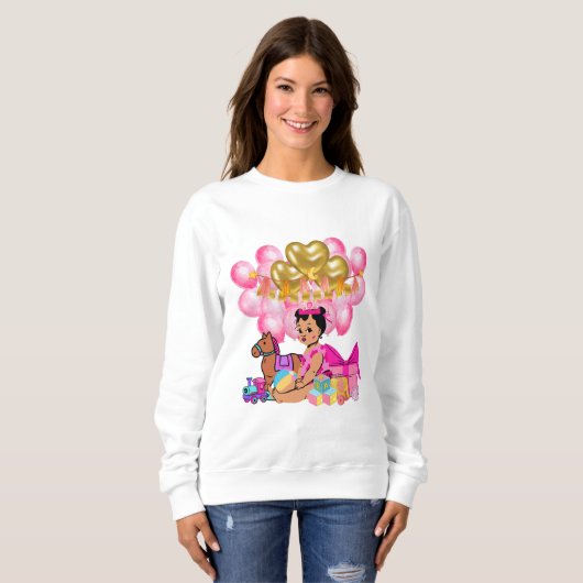 Prinzessin in rosa T - Shirt (Vorne ganz)