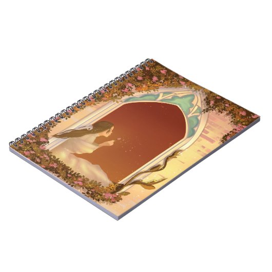 Prinzessin in Sonnenlicht Notizblock (Linke Seite)