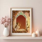 Prinzessin in Sonnenlicht Poster