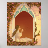 Prinzessin in Sonnenlicht Poster (Vorne)