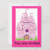Prinzessin Invitation Einladung (Vorderseite)