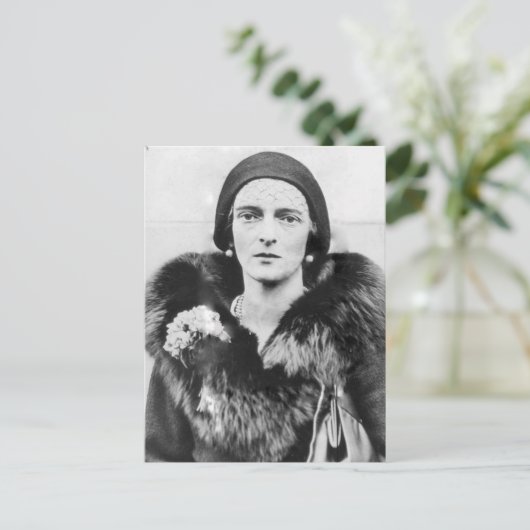 Prinzessin Irina Youssoupoff von Russland - Romano Postkarte (Stehend Vorderseite)