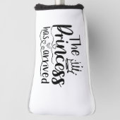 Prinzessin ist niedliches Mädchen angekommen Golf Headcover (Rotieren 90)