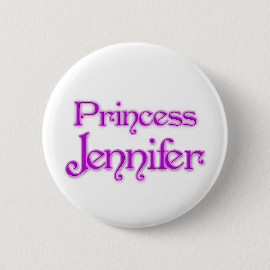 Prinzessin Jennifer Button (Vorderseite)