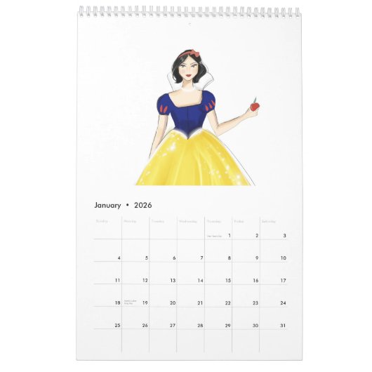 Prinzessin Kalender (Jan 2026)