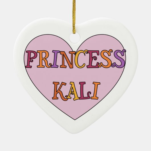 Prinzessin Kali Ornament (Hinten)