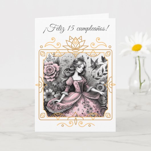 Prinzessin Karte (Kleine Pflanze)