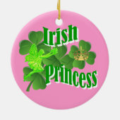 Prinzessin Keramikornament (Hinten)