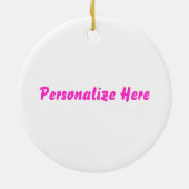 Prinzessin Keramikornament (Hinten)