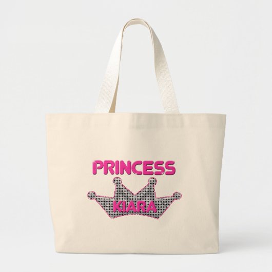 Prinzessin Kiara Jumbo Stoffbeutel (Vorne)