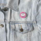 Prinzessin Kitty Pink Glitter Grafik von Screwball Button (Beispiel)