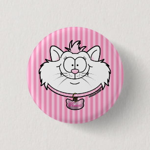 Prinzessin Kitty Pink Glitter Schraubball-Grafiken Button