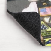 Prinzessin Krista Biker Babe Mousepad (Ecke)