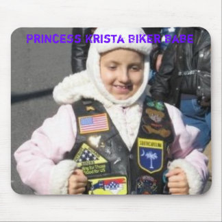 Prinzessin Krista Biker Babe Mousepad